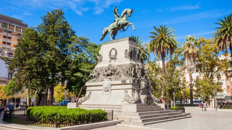 Plaza San Martín en Buenos Aires