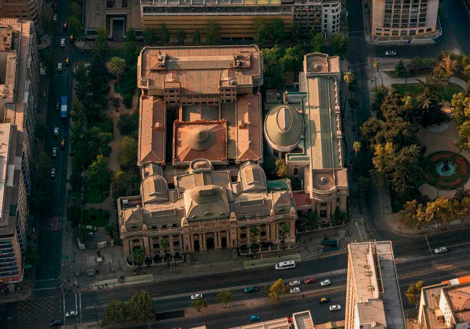 Biblioteca Nacional en Santiago de Chile