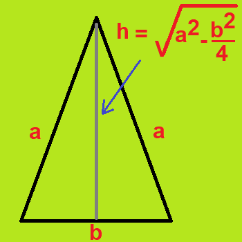Paralizar Tormenta Valiente Calculadora para encontrar el área de un triángulo isósceles